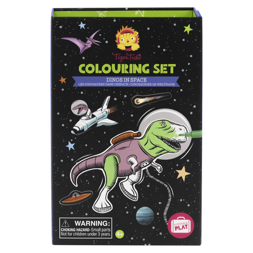 TIGER TRIBE - NEON COLOURING SET: OUTER SPACE 