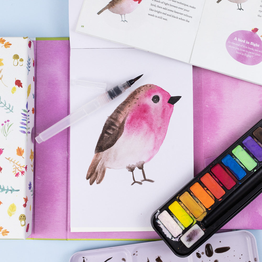 TIGER TRIBE - PAINTING: HOW TO PAINT WATERCOLOUR 