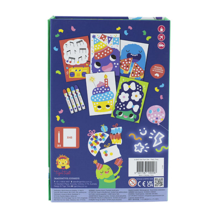 TIGER TRIBE - DOT PAINTING SET: PARTY TIME