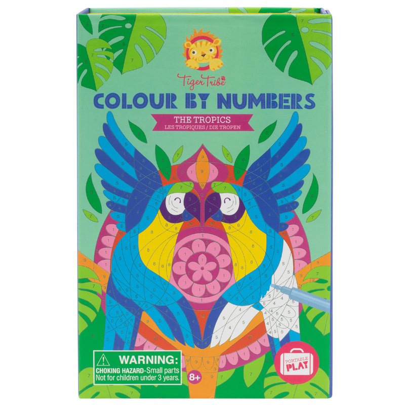 TIGER TRIBE - COLOUR BY NUMBERS: THE TROPICS