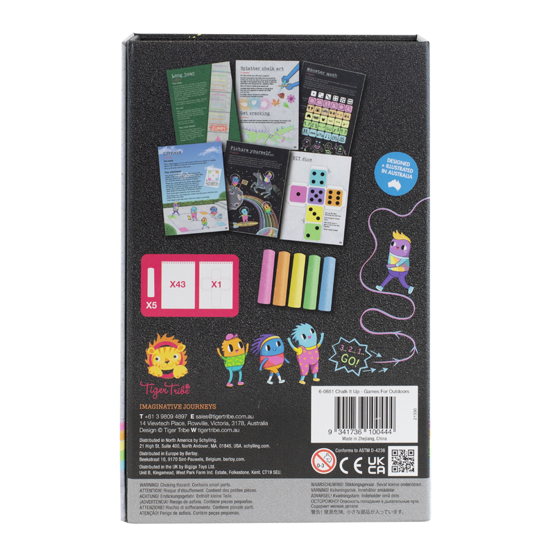 TIGER TRIBE - CHALK IT UP GAMES FOR OUTDOORS