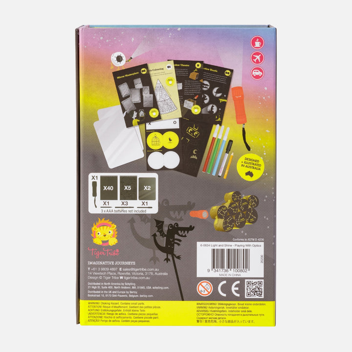 TIGER TRIBE - LIGHT AND SHINE: PLAYING WITH OPTICS 