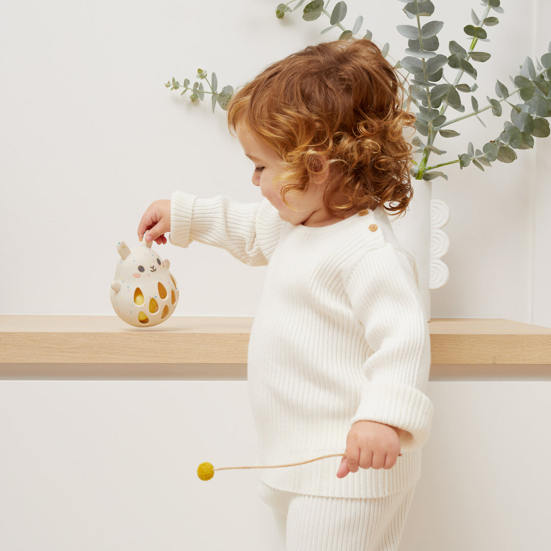 TIGER TRIBE - SILICONE RATTLE: BUNNY 