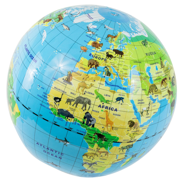 TIGER TRIBE - WORLD GLOBE: ANIMAL PLANET 42CM 