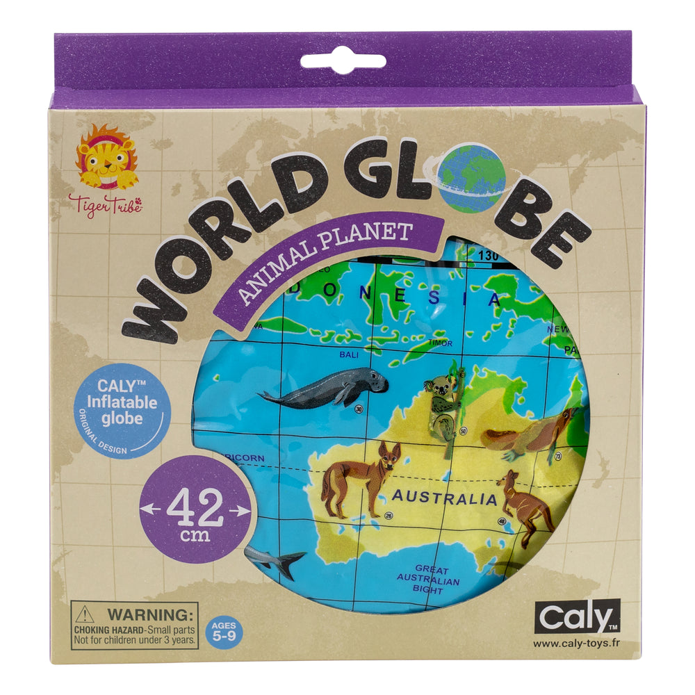 TIGER TRIBE - WORLD GLOBE: ANIMAL PLANET 42CM 