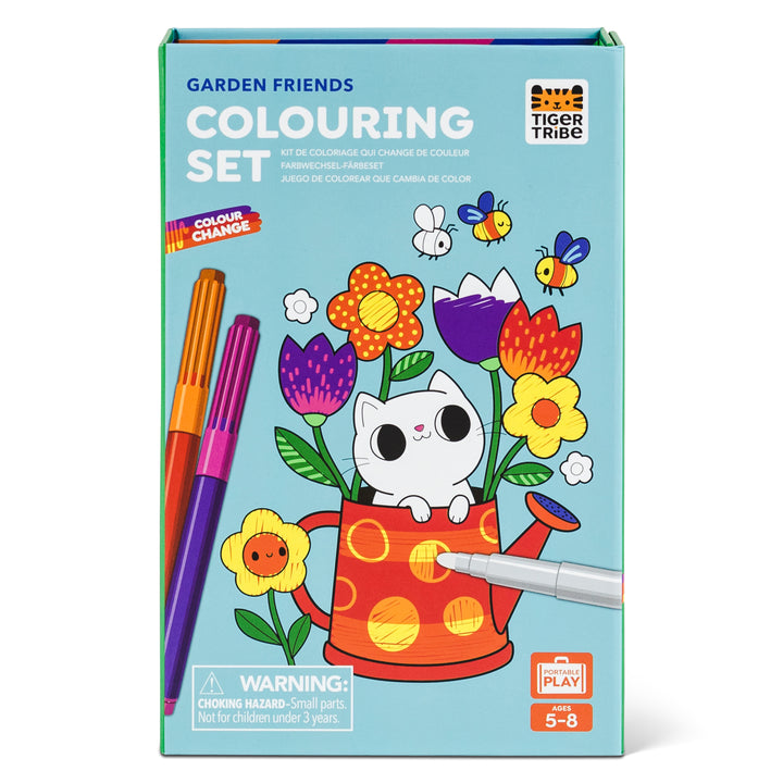 TIGER TRIBE - COLOURING SET: COLOUR CHANGE GARDEN FRIENDS