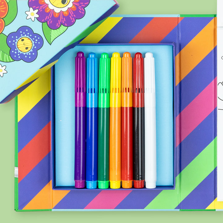 TIGER TRIBE - COLOURING SET: COLOUR CHANGE GARDEN FRIENDS