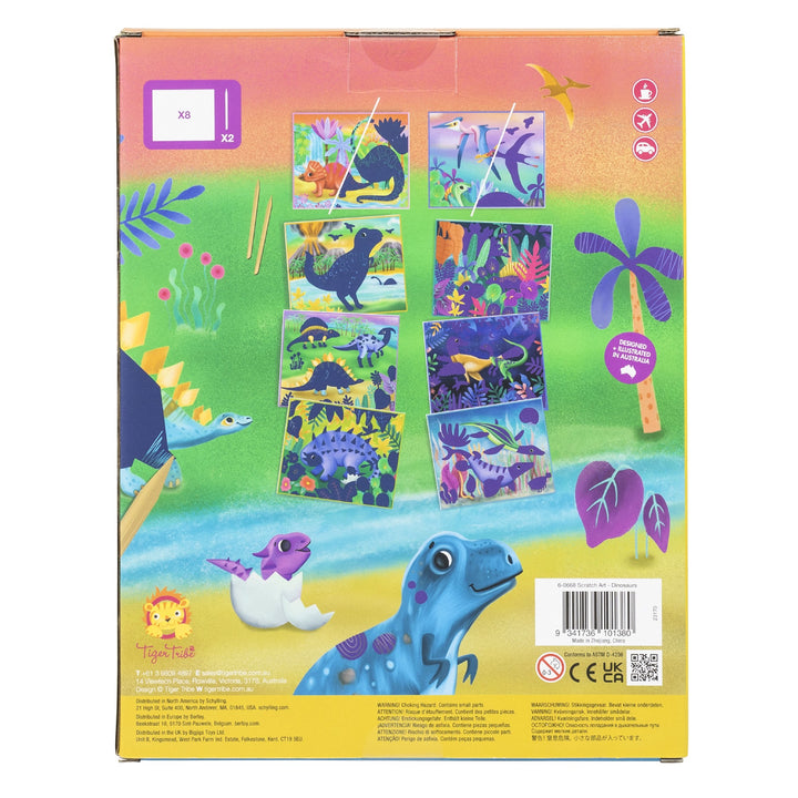 TIGER TRIBE - SCRATCH CARDS: DINOSAURS 