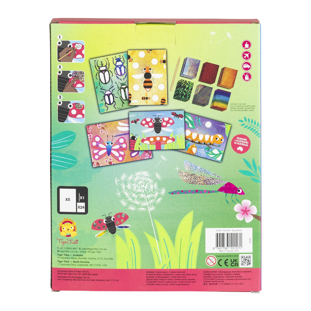 TIGER TRIBE - FOIL ART: BUG WORLD 