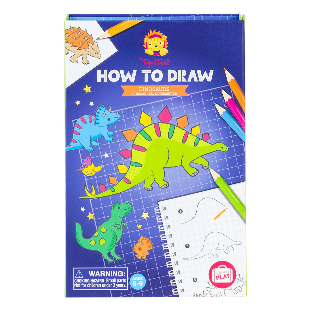 TIGER TRIBE - HOW TO DRAW: DINOSAURS