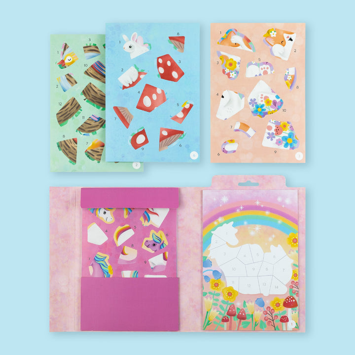 TIGER TRIBE - STICKERS BY NUMBERS: MAGICAL GARDEN 