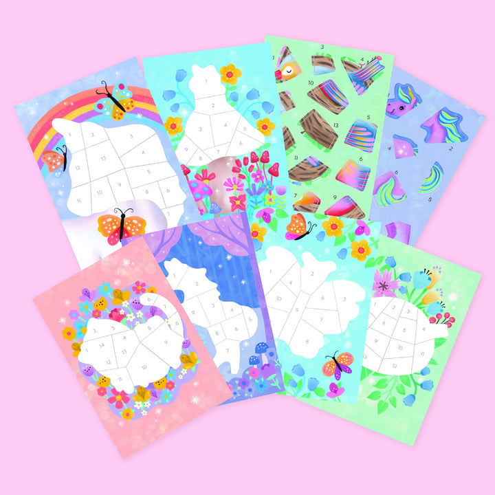 TIGER TRIBE - STICKERS BY NUMBERS: MAGICAL GARDEN 