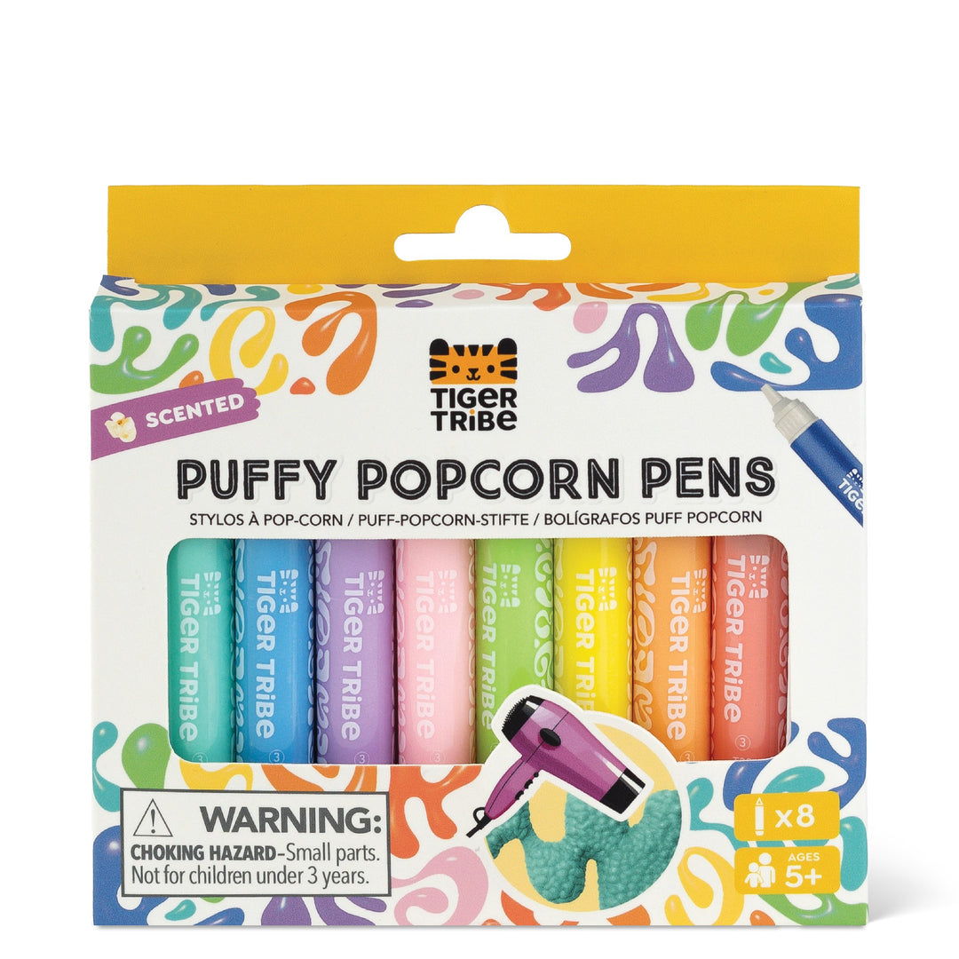 TIGER TRIBE - PUFFY POPCORN PENS