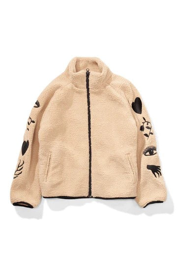 MUNSTER KIDS - FIRESIDE JACKET: SAND [sz:4 YRS]