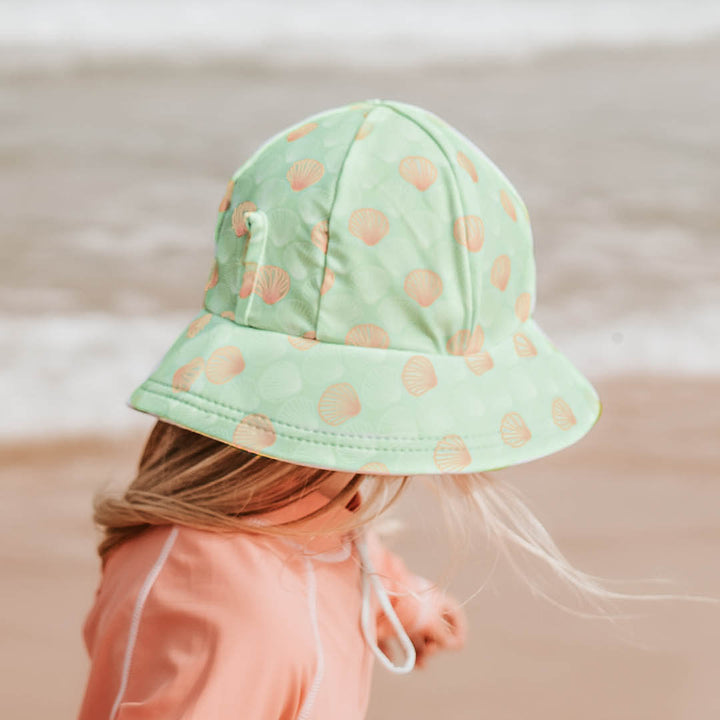 BEDHEAD - BEACH HAT PONYTAIL UPF50+ SEASHELL PRINT