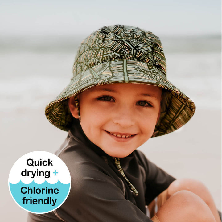 BEDHEAD - BEACH HAT UPF50+ TROPIC PRINT