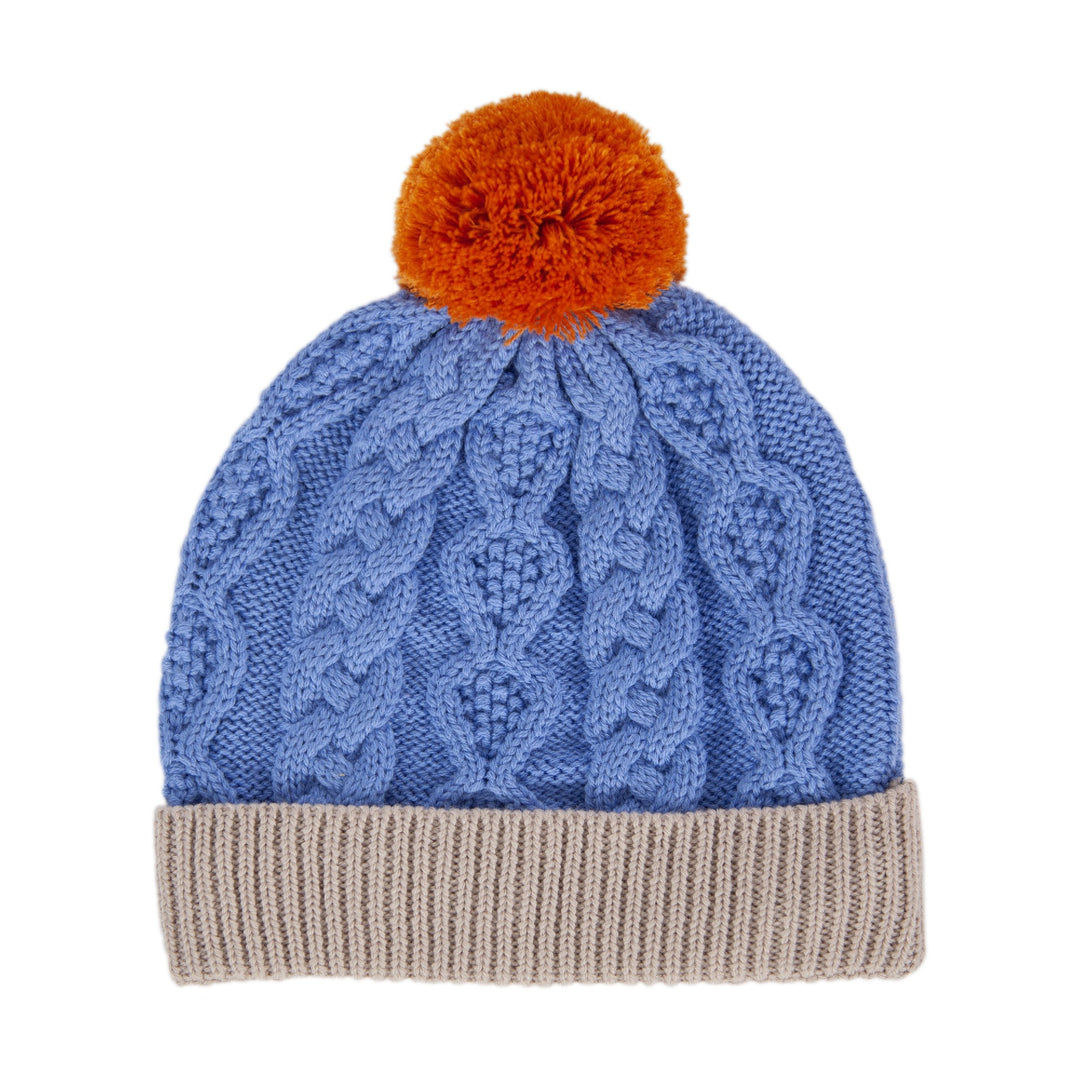ACORN KIDS - AUGUST BEANIE: LIGHT BLUE [sz:S (6-18 MTHS)]