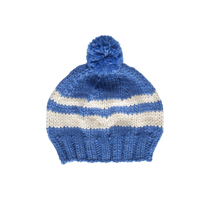 ACORN KIDS - RETRO BEANIE: BLUE [sz:S (6-18 MTHS)]