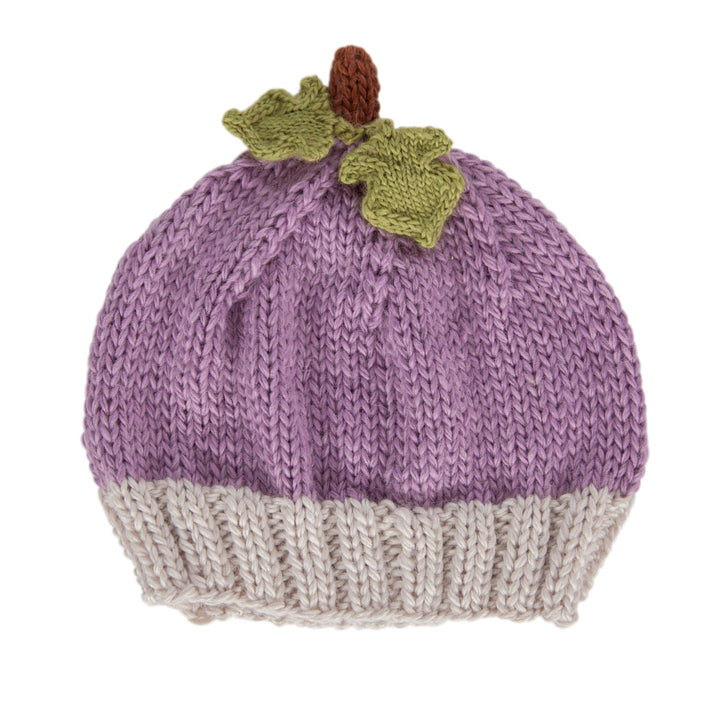 ACORN KIDS - GRAPE BEANIE: MAUVE [sz:XXS (0-3 MTHS)]