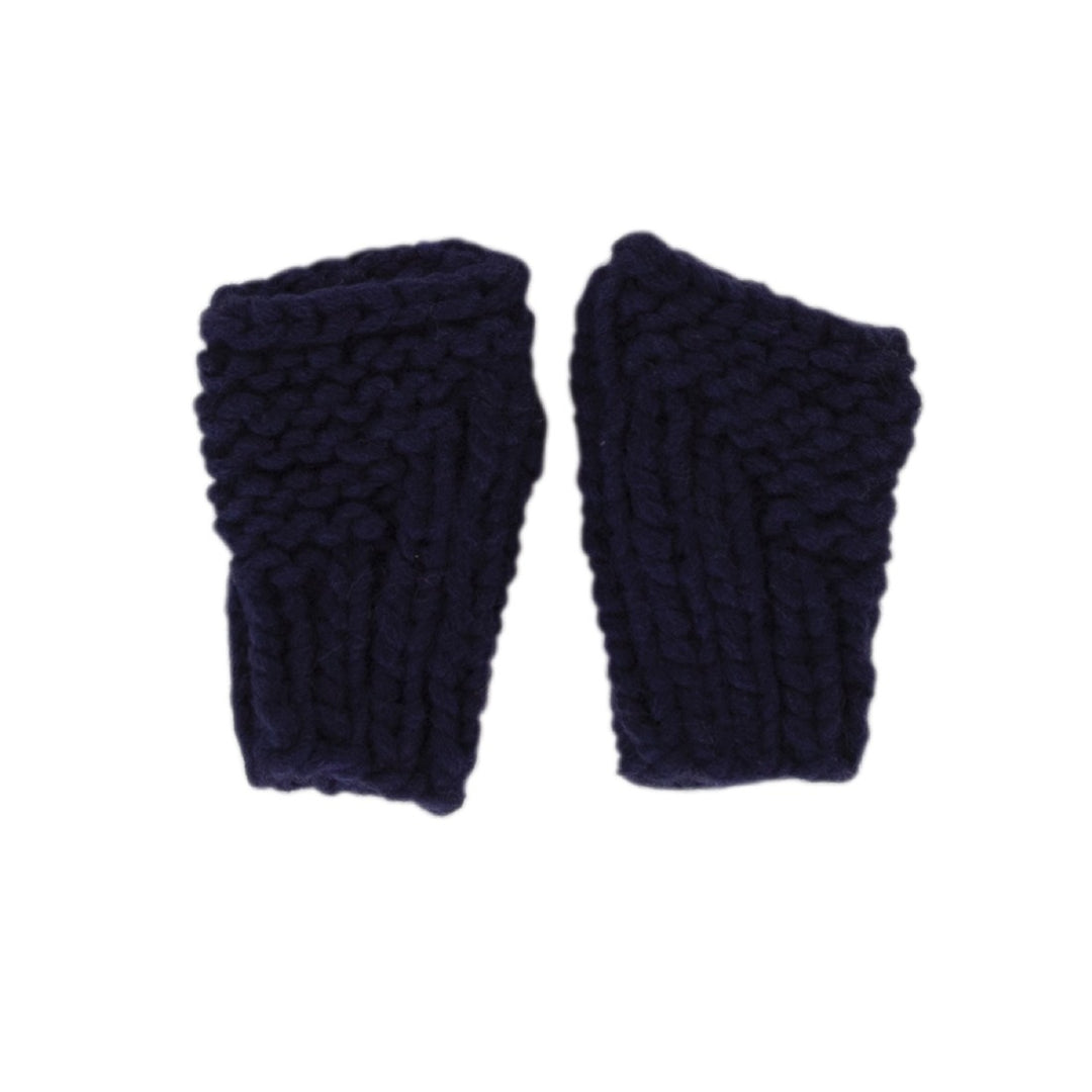 ACORN KIDS - JOURNEY FINGERLESS MITTENS: NAVY