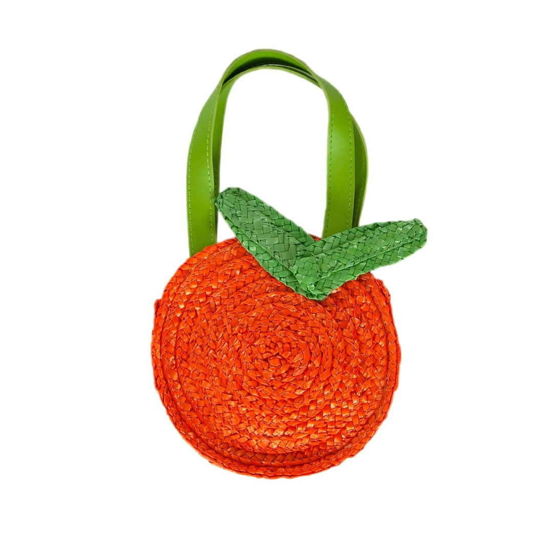 ACORN KIDS - CLEMENTINE STRAW HAND BAG 