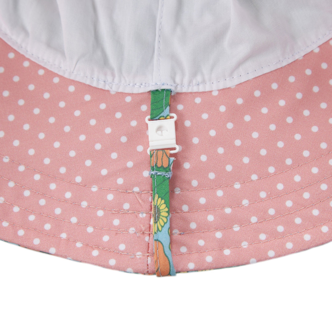 ACORN KIDS - WIDE BRIM SUNHAT: EDEN [sz:S - 50CM/9-18 MTHS]