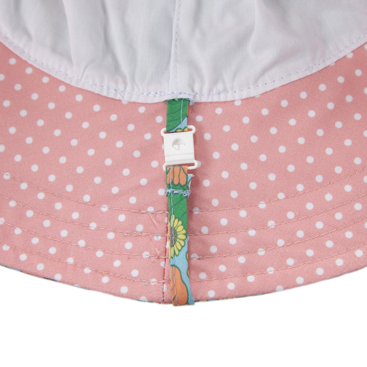ACORN KIDS - WIDE BRIM SUNHAT: EDEN [sz:S - 50CM/9-18 MTHS]