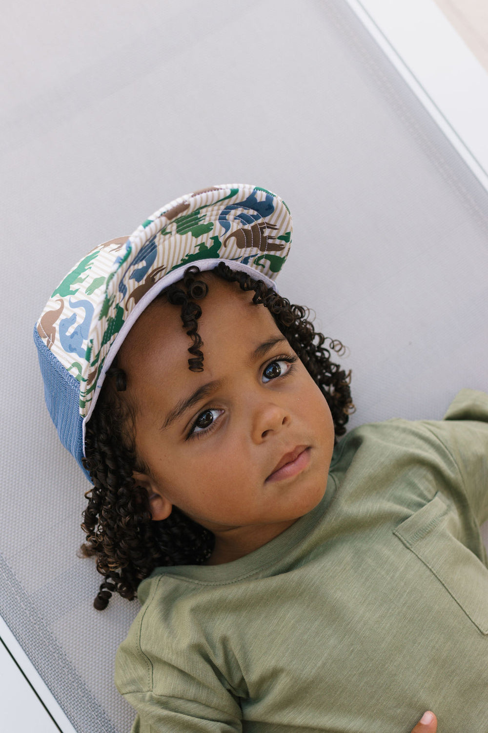 ACORN KIDS -TRUCKER CAP: T REX [sz:S/M 1-3 YRS]