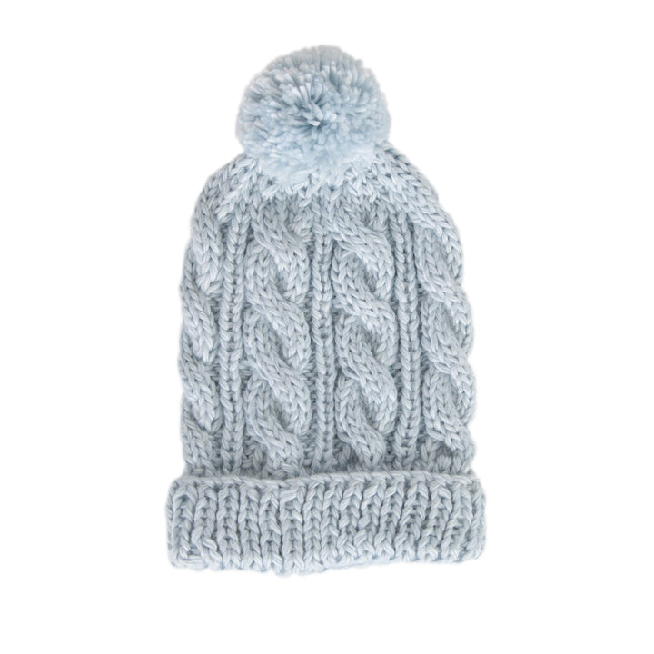 ACORN KIDS - FREE SPIRIT BEANIE: BLUE [sz:XXS - 0-3 MTHS]