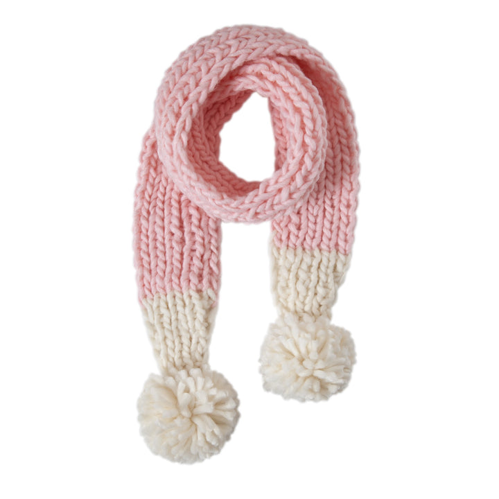 ACORN KIDS - RIPPLES SCARF: PINK