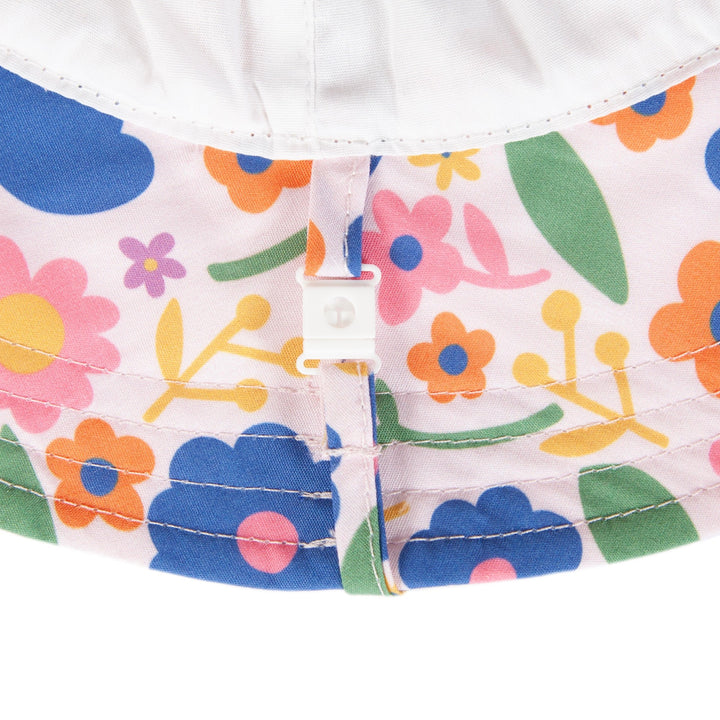 ACORN KIDS - WIDE BRIM SUNHAT: PETAL POP [sz:S - 50CM/9-18 MTHS]