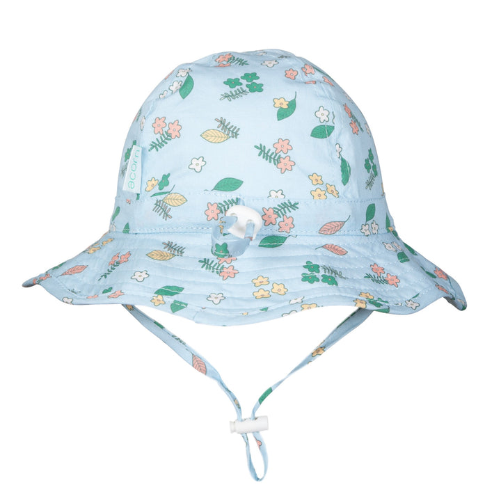ACORN KIDS - INFANT WIDE BRIM SUNHAT: JASMINE [sz:XS - 46CM/0-9 MTHS]
