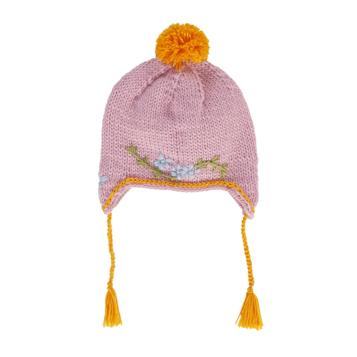 ACORN KIDS - PARISIAN BEANIE: PINK [sz:XS (3-6 MTHS)]