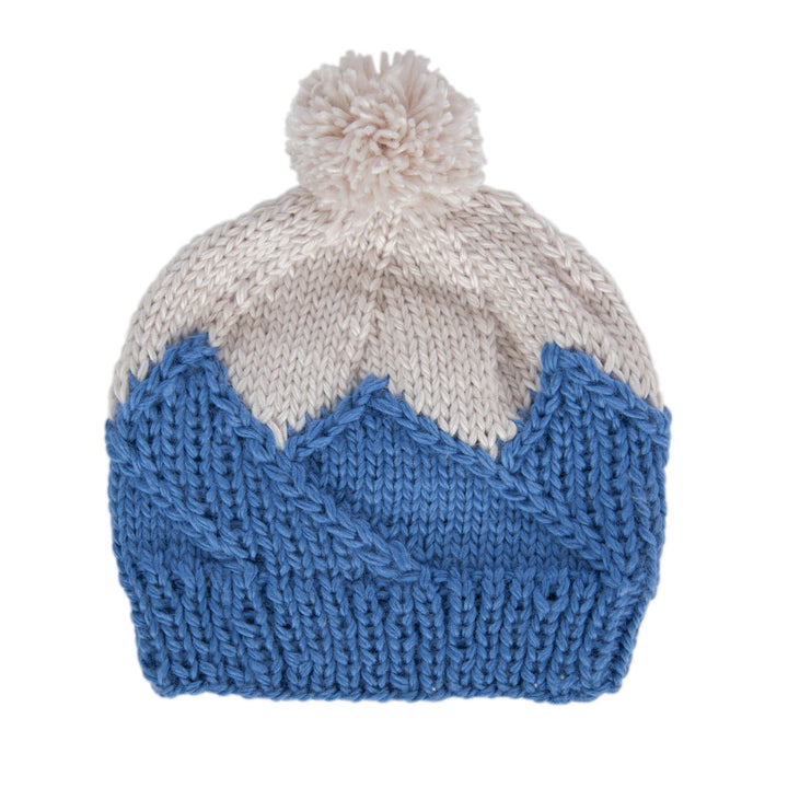 ACORN KIDS - MOUNTAIN TOP BEANIE: BLUE [sz:S (6-18 MTHS)]