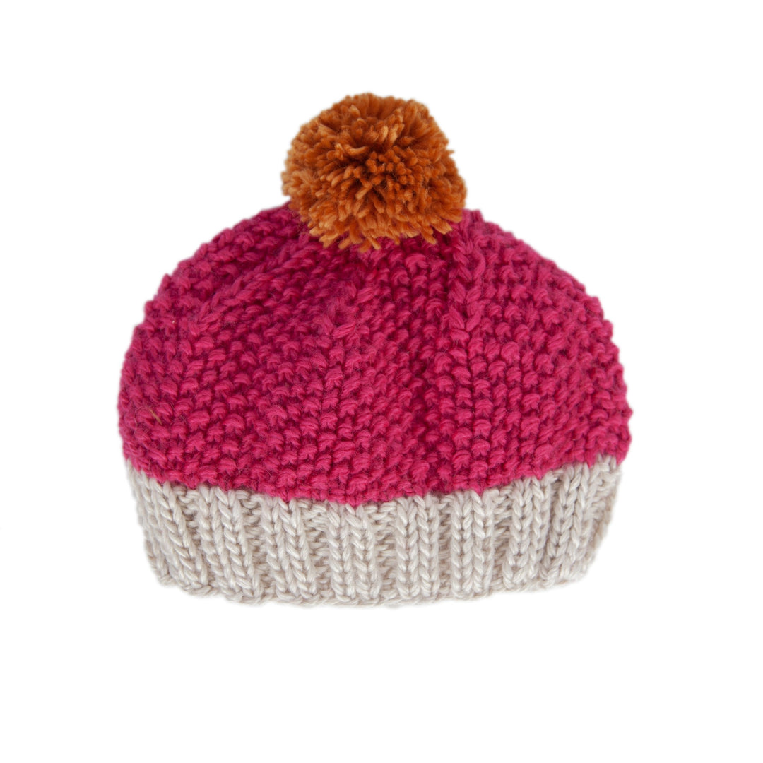ACORN KIDS - WILDERNESS BEANIE: FUSCHIA [sz:S (6-18 MTHS)] 