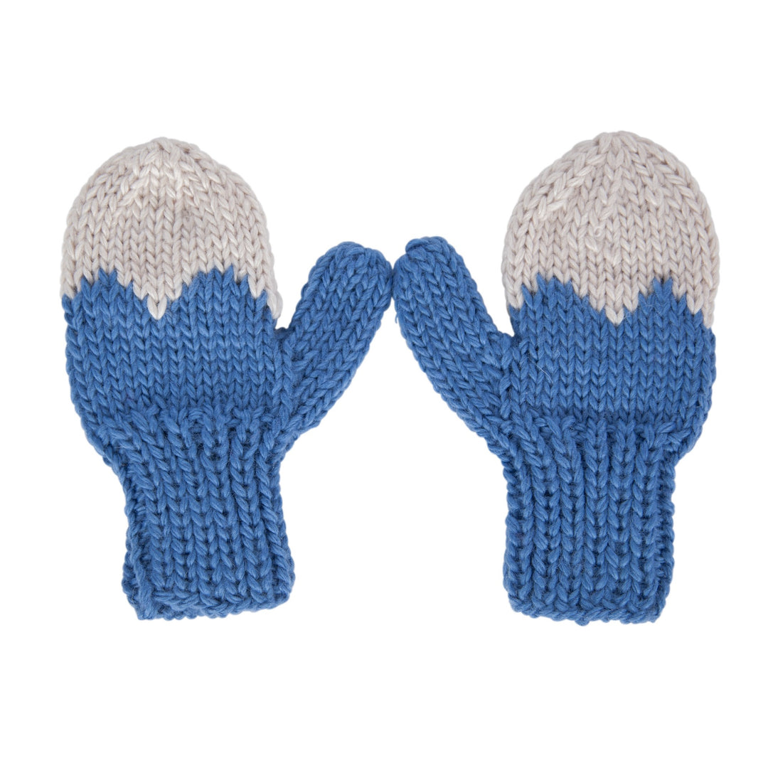 ACORN KIDS - MOUNTAIN TOP MITTENS: BLUE [sz:S (6-18 MTHS)]