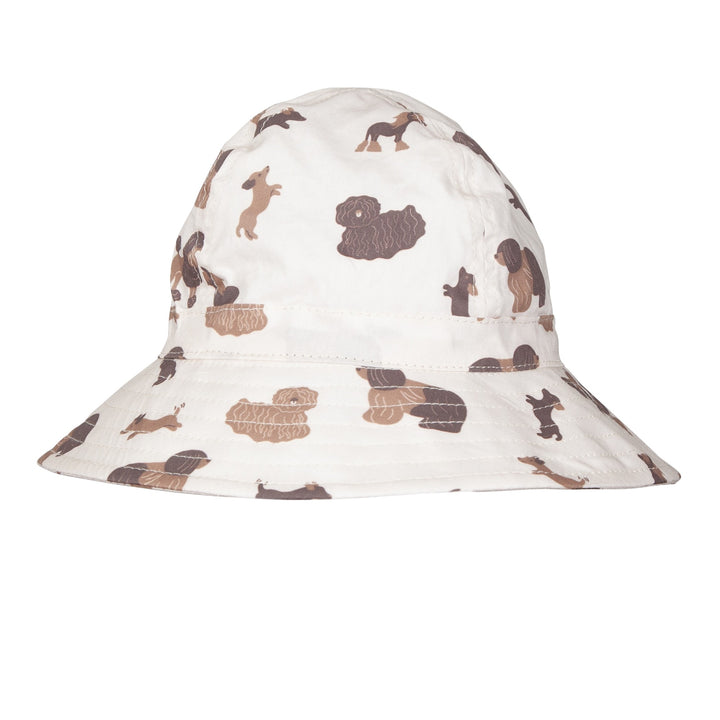 ACORN KIDS - INFANT WIDE BRIM SUNHAT: PAMPERED POOCHES [sz:XS - 46CM/0-9 MTHS]