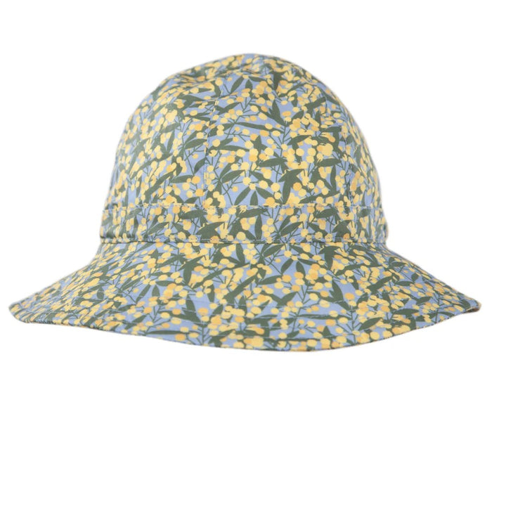 ACORN KIDS - WIDE BRIM SUNHAT: GOLDEN WATTLE [sz:S - 50CM/9-18 MONTHS]