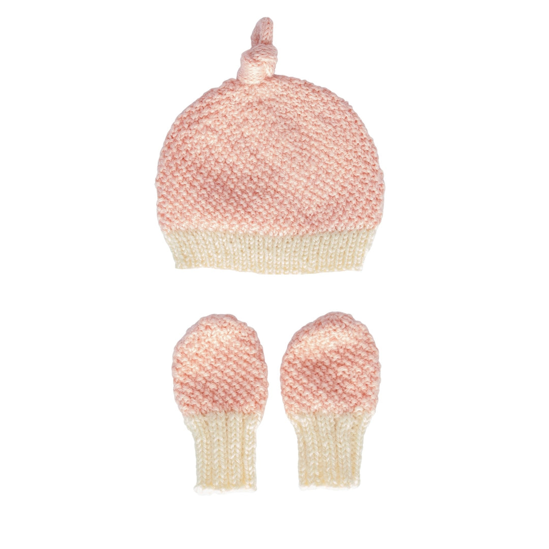 ACORN KIDS - SPRINGBUD MERINO GIFT SET: PINK [sz:XXS (0-3 MTHS)]