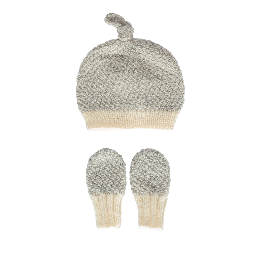 ACORN KIDS - SPRINGBUD MERINO GIFT SET: CLOUD MARLE [sz:XXS (0-3 MTHS)]