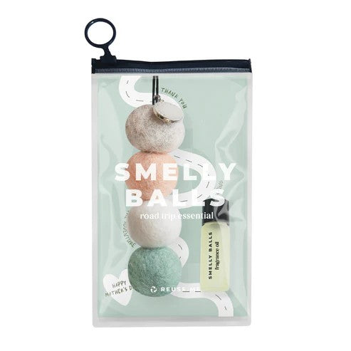 ROADTRIP ESSENTIAL - SMELLY BALLS MOTHERS DAY SET: SEAPINK [fr:Sweetpea]