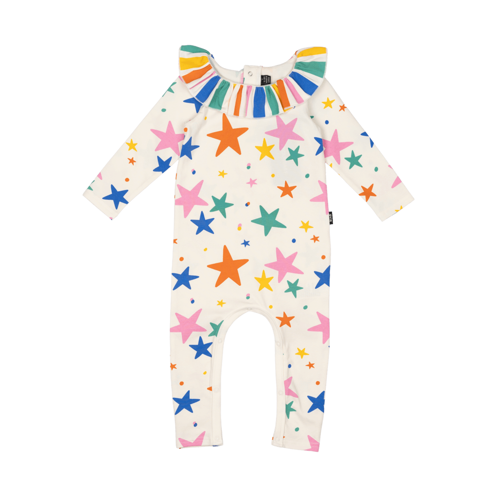 ROCK YOUR BABY - STARS & STRIPES PLAYSUIT [sz:3-6 MTHS]