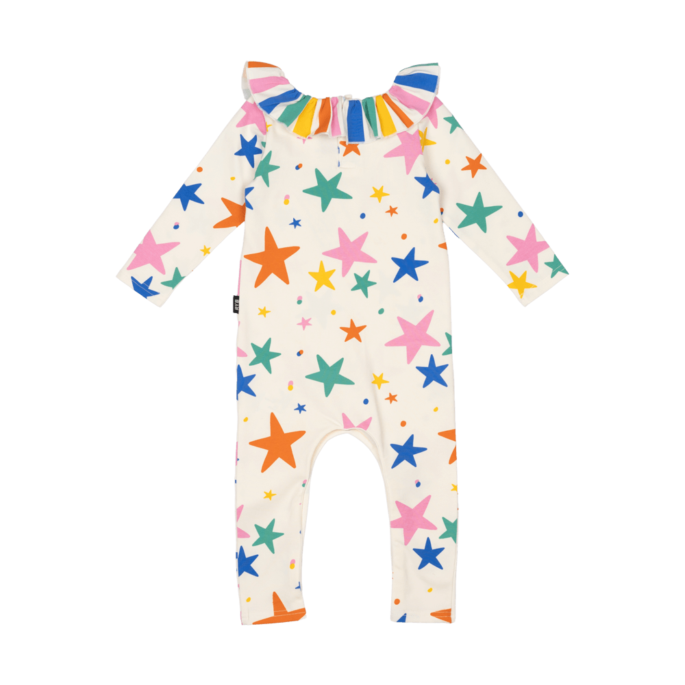 ROCK YOUR BABY - STARS & STRIPES PLAYSUIT [sz:3-6 MTHS]