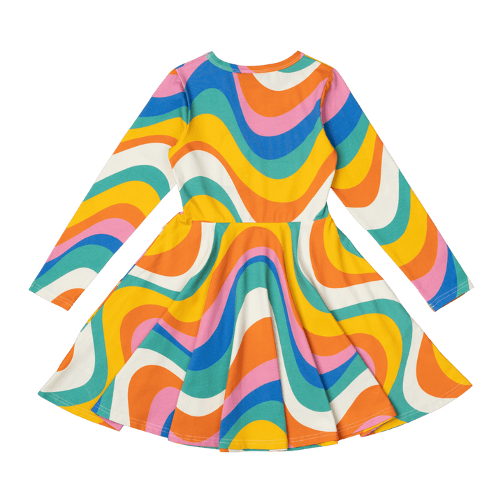 ROCK YOUR BABY - INTO THE GROOVE WAISTED DRESS [sz:2 YRS]