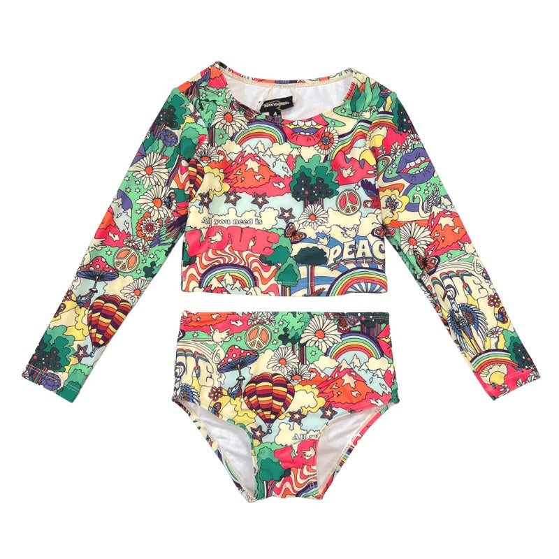 ROCK YOUR BABY - ALL YOU NEED IS LOVE RASHIE SET