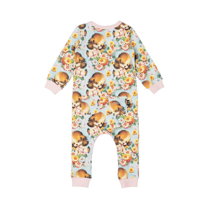 ROCK YOUR BABY - PUPPY LOVE BABY PLAYSUIT