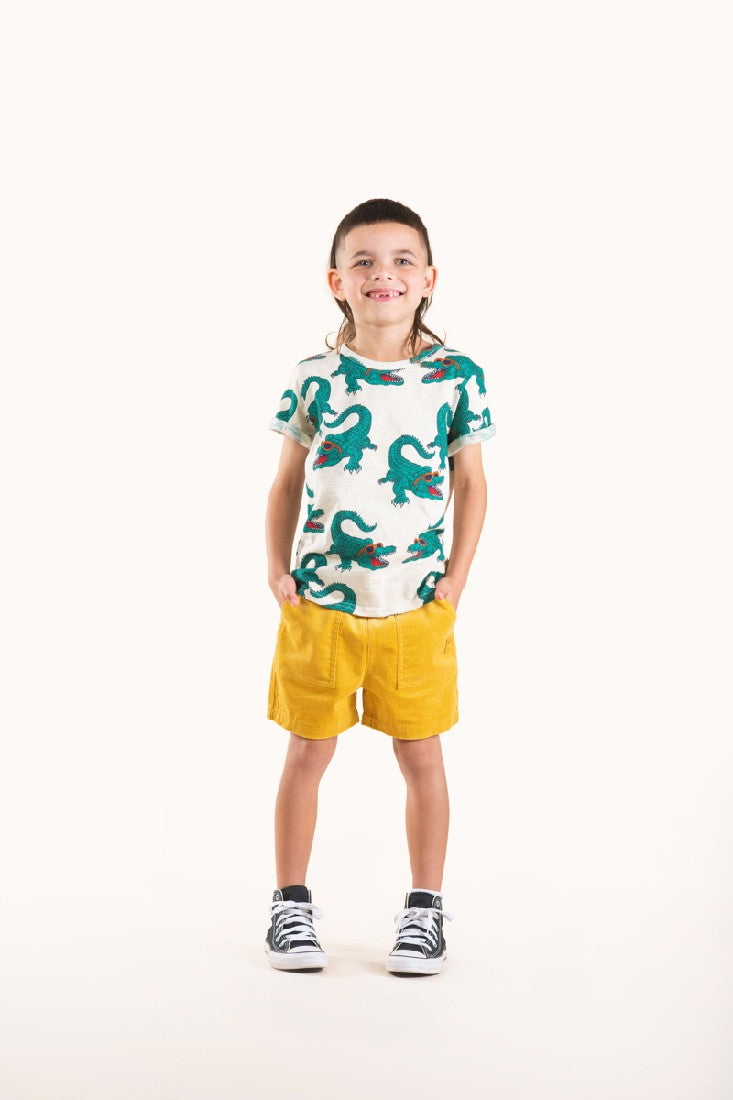 ROCK YOUR BABY - SAND CORD SHORTS [sz:2 YRS]