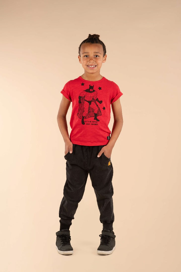 ROCK YOUR KID - SUPER BEST FRIEND RED T SHIRT