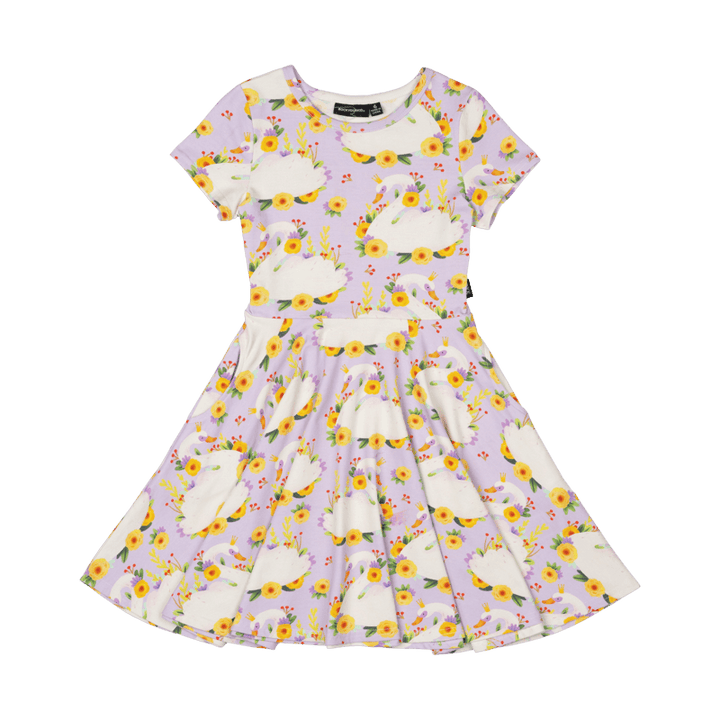 ROCK YOUR KID - PRINCESS SWAN WAISTED DRESS