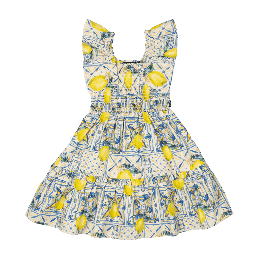 ROCK YOUR KID - MAJOLICA SHIRRED DRESS